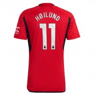 Manchester United Rasmus Hojlund #11 Replica Home Shirt 2023-24 Short Sleeve